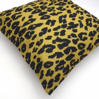 Kussenhoes Leopard | Oker 45 x 45 cm