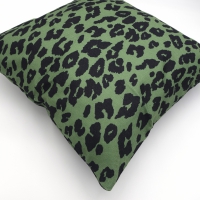 Kussenhoes Leopard | Groen 45 x 45 cm