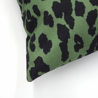 Kussenhoes Leopard | Groen 45 x 45 cm