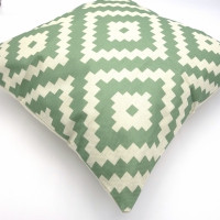 Kussenhoes Izaro Aztec groen | 45 x 45 cm