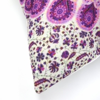 Mandala Ibiza kussenhoes paars/roze 45 x 45 cm