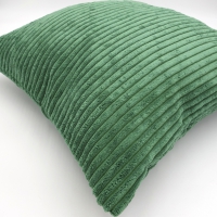 Corduroy Rib kussenhoes groen | 45 x 45 cm