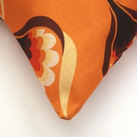 Kussenhoes Retro oranje | 45 x 45 cm | Linnenlook