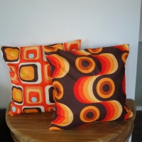 Retro kussenhoes Funky | 45 x 45 cm