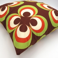Kussenhoes Retro Archie bruin 45 x 45 cm