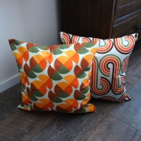 Retro kussenhoes Chip | 45 x 45 cm