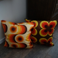 Retro kussenhoes Archie  45 x 45 cm