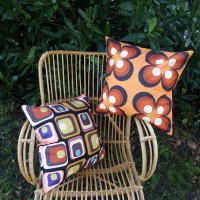 Retro kussenhoes Archie  45 x 45 cm