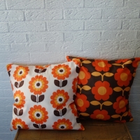Retro kussenhoes Penny 45 x 45 cm