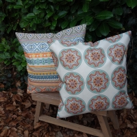 Kussenhoes Eivissa ecru linnenlook | 44 x 44 cm