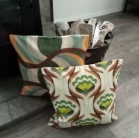 Retro kussenhoes Meggy | 44 x 44 cm