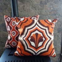 Retro kussenhoes Claire | 44 x 44 cm