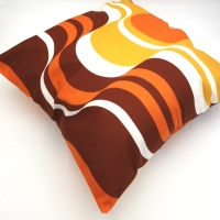 Retro kussenhoes Norman 44 x 44 cm