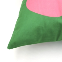 Retro kussenhoes Saar groen 45 x 45 cm
