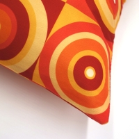 Retro kussenhoes Henry 44 x 44 cm