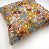 Retro kussenhoes Peace 44 x 44 cm