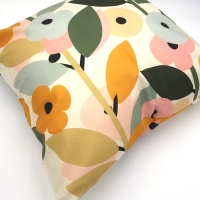 Retro kussenhoes Bloom 45 x 45 cm