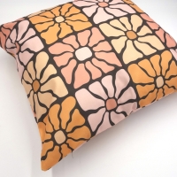 Retro kussenhoes Moon 45 x 45 cm