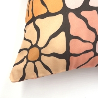 Retro kussenhoes Moon 45 x 45 cm