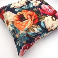 Kussenhoes Blossom gebloemd 45 x 45 cm