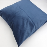 Kussenhoes Fluweel licht petrol 44 x 44 cm