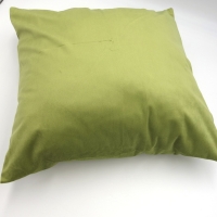 Kussenhoes Fluweel Limegroen 45 x 45 cm
