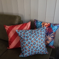 Kussenhoes Midnight Palm 45 x 45 cm