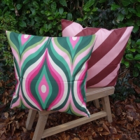 Retro kussenhoes Sparrow 45 x 45 cm