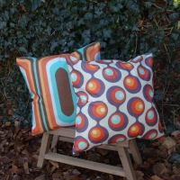 Retro kussenhoes Alfy 45 x 45 cm