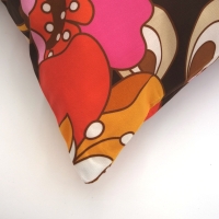 Retro kussenhoes Violette 45 x 45 cm