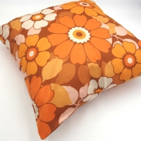 Retro kussenhoes Ebony 45 x 45 cm