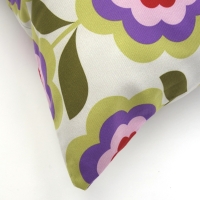 Retro kussenhoes Honey offwhite 45 x 45 cm