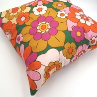 Retro kussenhoes Meadow 44 x 44 cm